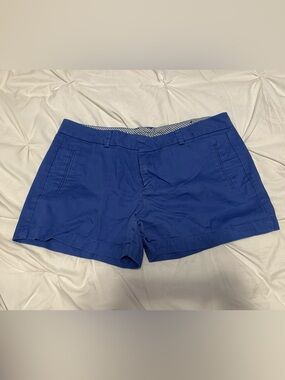 STYLUS Cobalt Blue Tailored Cotton Bermuda Shorts
